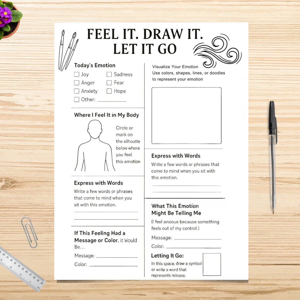 Emotional Regulation Activites, Mindfulness Printables, 100+ Pages Total
