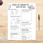 Emotional Regulation Activites, Mindfulness Printables, 100+ Pages Total