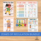 Feelings Board For Kids, Emotion Regulation Chart Printable