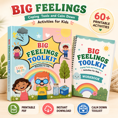 Big Feeling Toolkit, Emotional Regulation Activities For Kids
