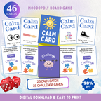 Moodopoly, Emotional Regulation Board Game, Coping Skills for Kids