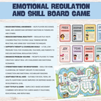 Emotional Regulation Board Game, Coping Skills Activities For Kids