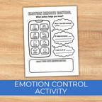 Art Therapy Bundle For Kids, Emotional Regulation Activities