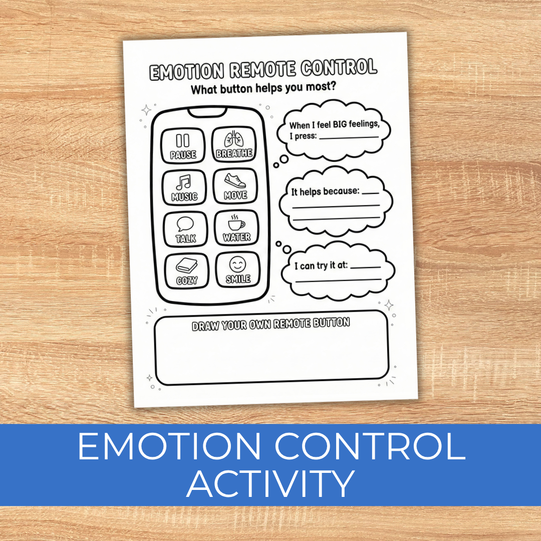 Art Therapy Bundle For Kids, Emotional Regulation Activities