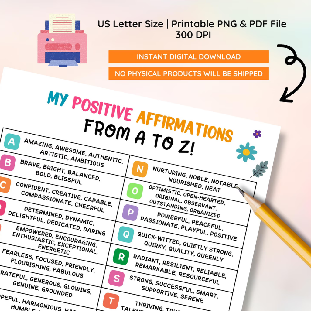 Self Esteem Worksheet Bundle, Mental Health Activities For Kids