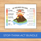 Stop Think Act Toolkit, Impulse Control Activities For Kids