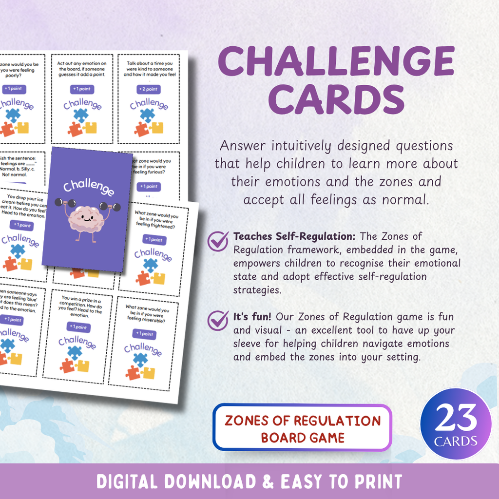 Moodopoly, Emotional Regulation Board Game, Coping Skills for Kids
