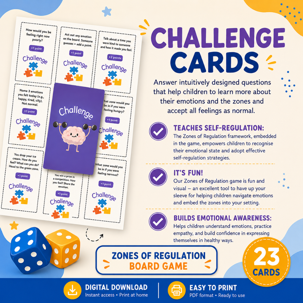 Moodopoly, Emotional Regulation Board Game, Coping Skills for Kids