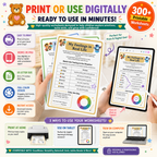 Play Therapy Worksheets Bundle, SEL Activities And Coping Skills