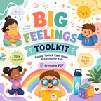 Big Feeling Toolkit, Emotional Regulation Activities For Kids
