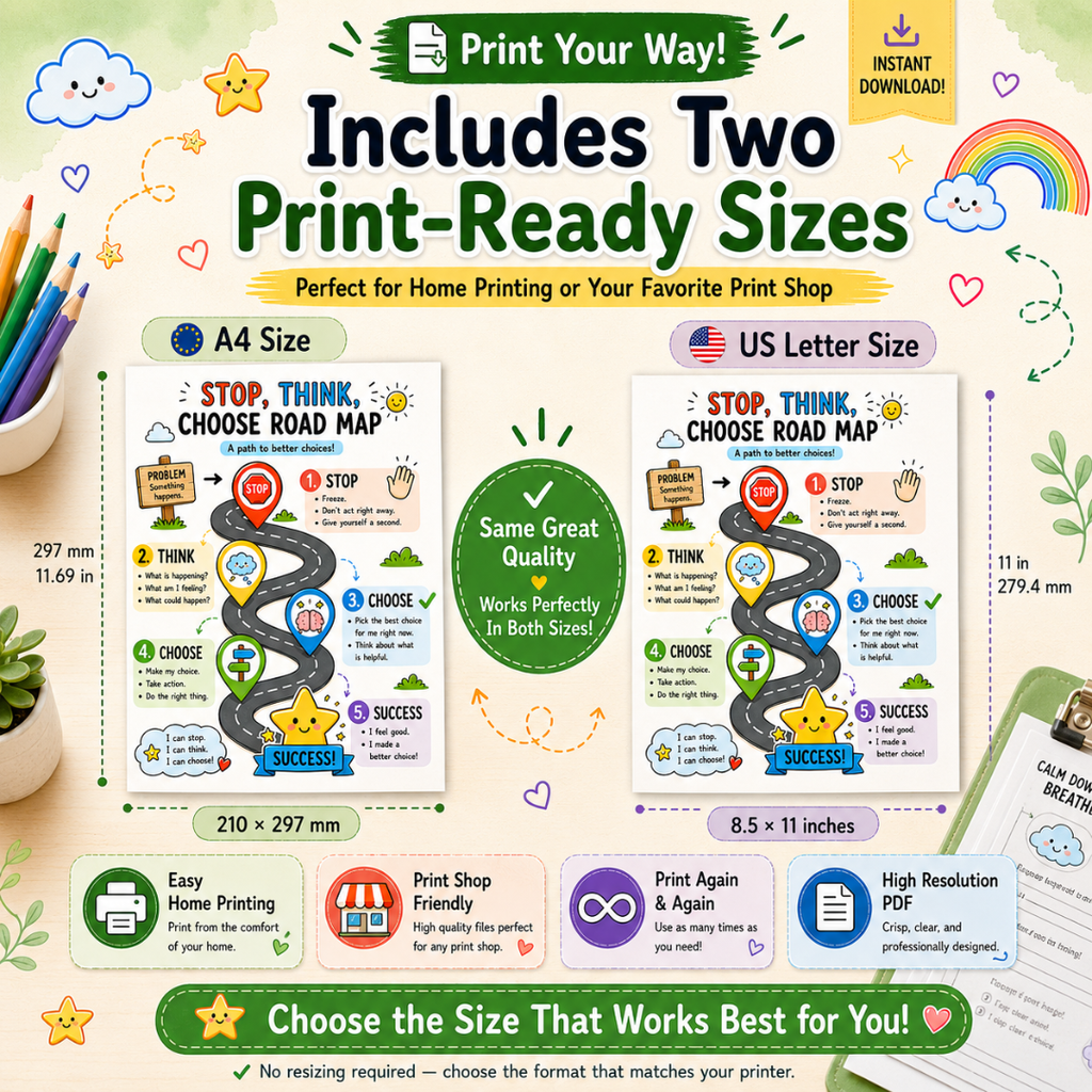 Impulse Control Workbook, Emotional Regulation Support For Kids
