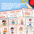 Feelings Board For Kids, Emotion Regulation Chart Printable