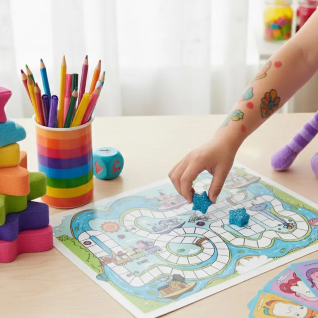 Emotional Regulation Board Game, Coping Skills Activities For Kids