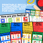 Self Regulation Zones Bundle, Calming Activites For Kids
