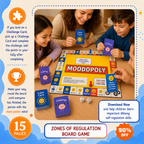 Moodopoly, Emotional Regulation Board Game, Coping Skills for Kids